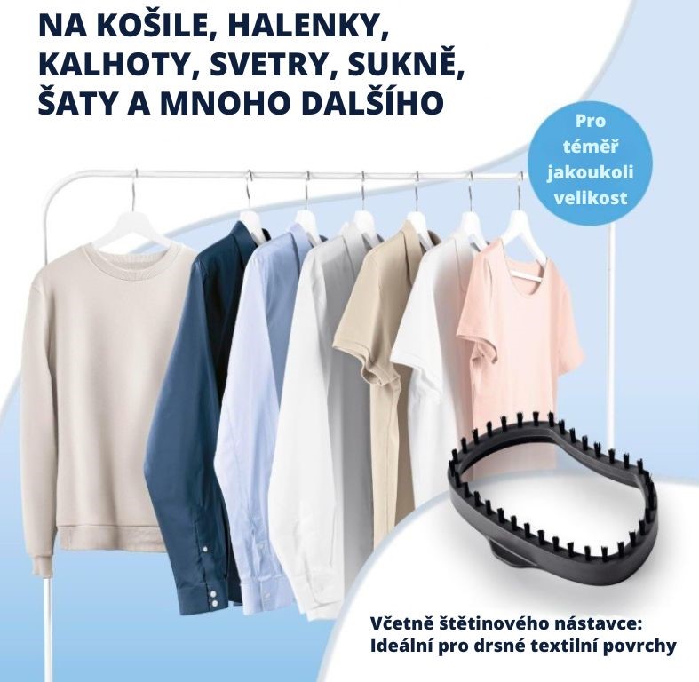 CleanMaxx Ruční skládací napařovač oděvů 19371 (2)